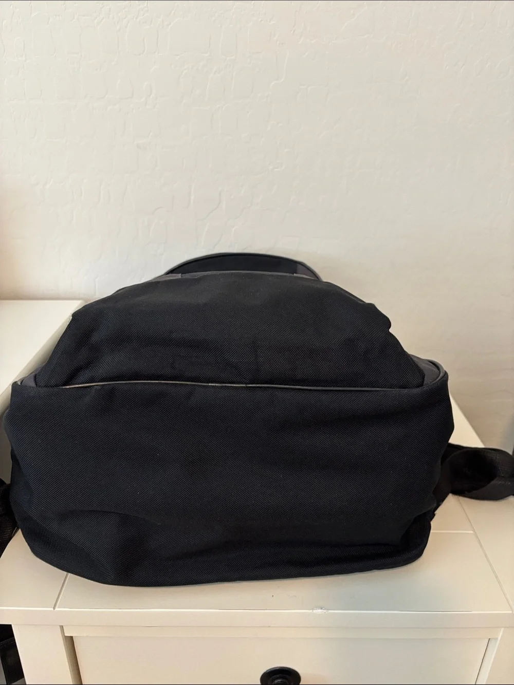 Nike Men's Black and Gray Two-Tone Backpack